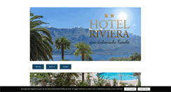 Desktop Screenshot of hotelrivieralimone.com